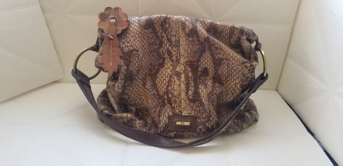 Cartera Xl, Second Hand, Animal Print, Cuero 