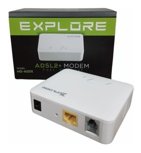 Imagen 2 de 5 de Modem Adsl2 Modelo Hg-a1101 Explorer Compatible Aba