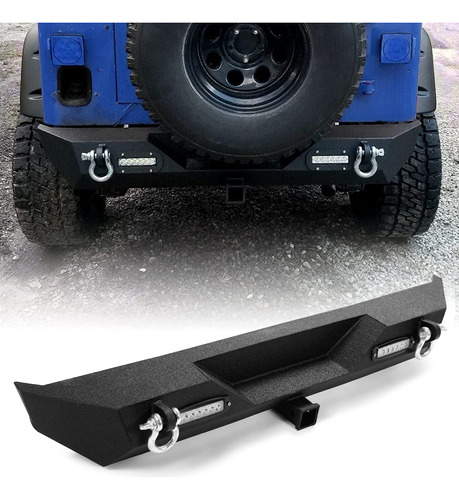 Parachoque Trasero Para Jeep Wrangler Tj Yj Unlimited 87-06