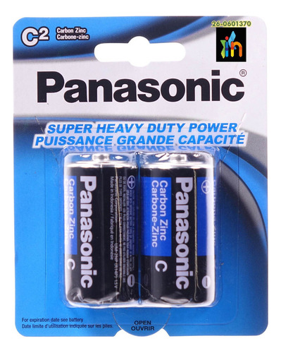 Bateria Panasonic Originales C2 Pilas De Carbon Zinc