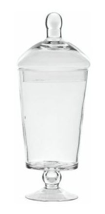 Hubert Apothecary Glass Jar 5 X 12 Wfx