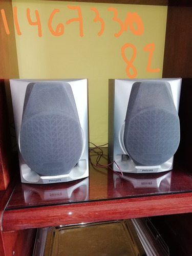 Parlantes Philips (2) Tipo Fb380ph 6 Ohm Liquid Vendo El Par