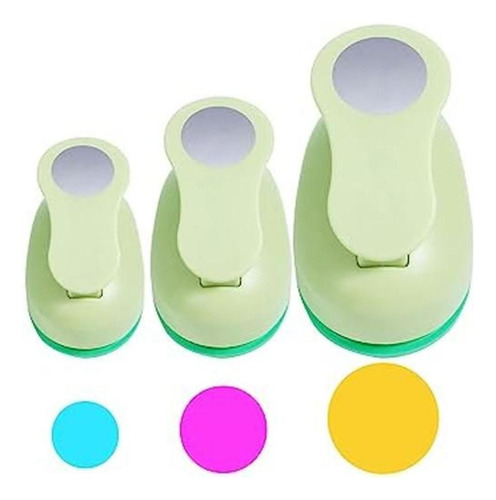 Ucec Circle Punch 3 Pcs Paper Craft Puncher Paper