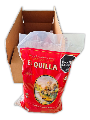 Caja X 3 Unidades Cacao El Quilla Bolsa 5kg Sin Tacc Natural