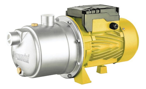 Bomba Tipo Jet Centrifuga 1 Hp Parazzini BPP170 60hz Color Amarillo Fase Eléctrica Monofásica