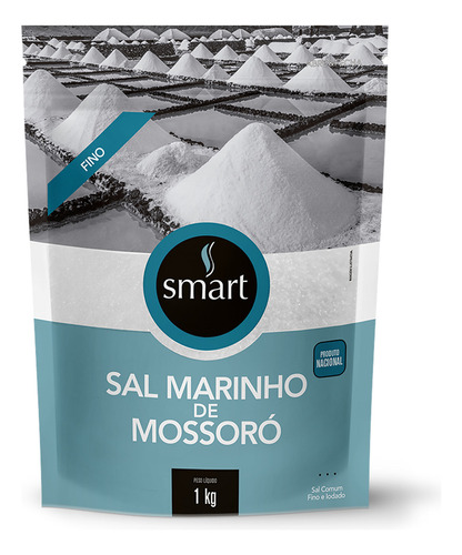 Smart sal marinho fino 1kg
