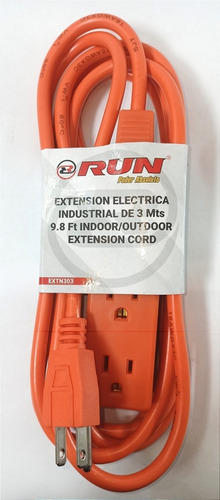 Extensión Eléctrica Industrial 3mts 9.8ft Run Extn303