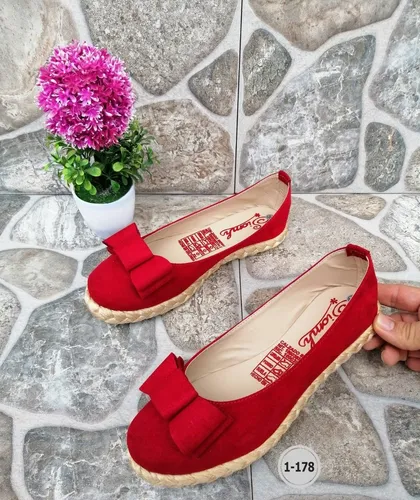 Baletas rojas para mujer sales