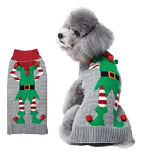 Hapee Suéteres Navideños Para Perro Con Diseño De Santa