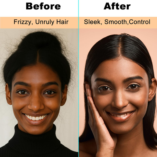 Juego De Cepillo Y Cera Para El Cabello Slick Back Color
