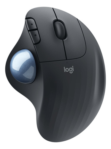 Mouse Trackball Inálambrico Logitech Ergo M575s, Grafito