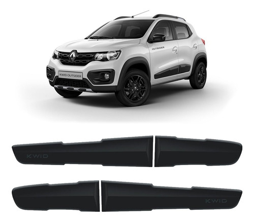Imagen 2 de 3 de Moldura Lateral O Bagueta De Puerta Renault Kwid