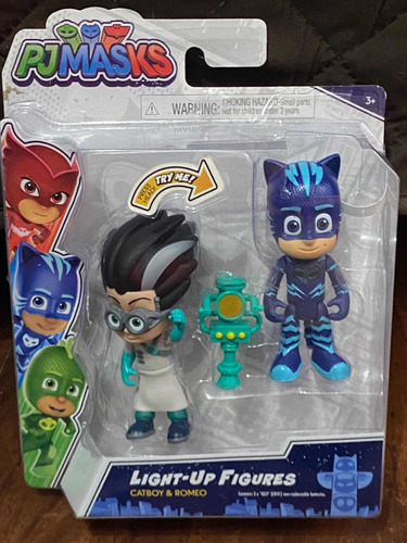 Pj Masks Figuras Héroe Y Villano Catboy Y Romeo Just Play