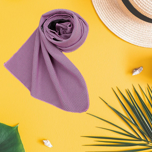 2 Toalha De Resfriamento, Toalha De Suor, Violeta Claro