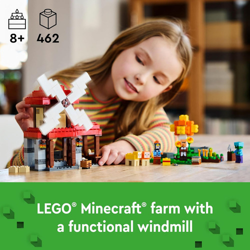 Lego Minecraft La Granja Del Molino 21262