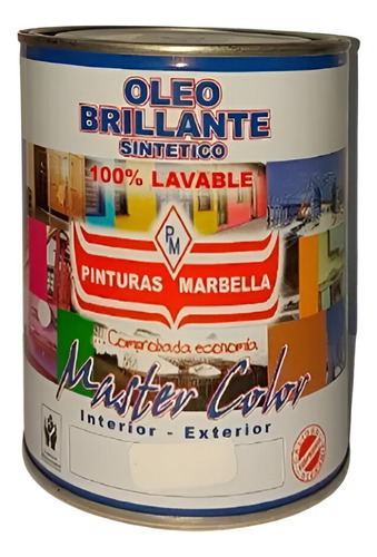 Pintura Oleo Marbella 1/ 4 Galón Colores (1 Litro Aprox)