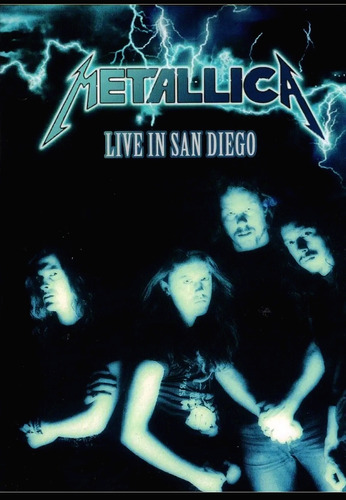 Metallica Live In San Diego =concierto= Dvd Original 