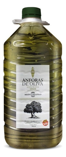 Aceite Oliva Virgen Sin Tacc Sabor Mediterraneo Anforas 5 Lt