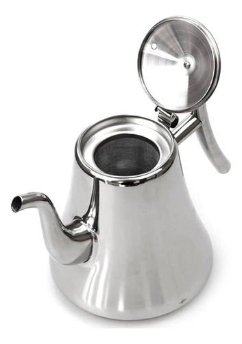 Tetera Con Infusor Acero Inoxidable Hervidor De Agua 1 Litro Color Color Al Azar