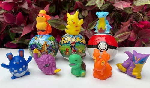 5un Brinquedo Pokémon Go. Ideal Lembrancinha Festa Pokémon. - R$ 12,5