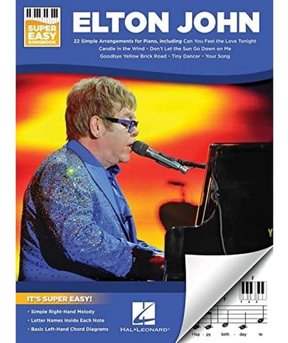 Libro:  Elton John - Super Easy Songbook