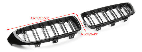 Para Bmw F32 F33 F36 F82 Rejilla De Riñón Dual Slat M4 Sport