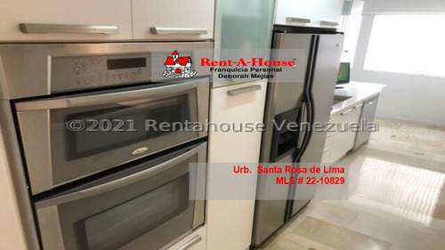 Imagen 1 de 16 de Lujoso Apartamento En Venta - Urb Santa Rosa De Lima - Mls#22-22901