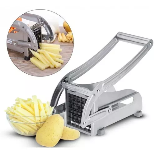 Máquina de papas fritas, 1 unidad de cortadora de papas fritas, cortador de  verduras y frutas, cortador de patatas fritas, cortador de patatas fritas