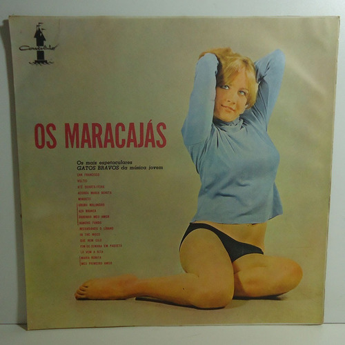 Os Maracajas 1968 Gatos Bravos Lp José Roberto Bertrami