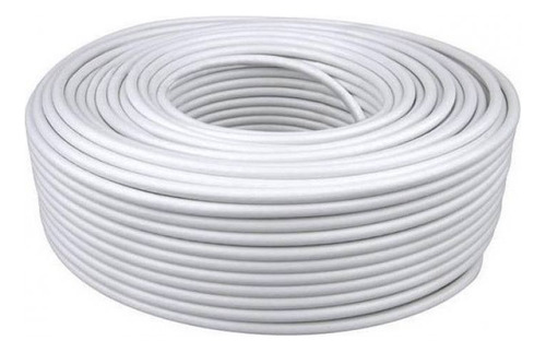 Cable Coaxil Rg59-67% Blanco X Bobina De 305mts