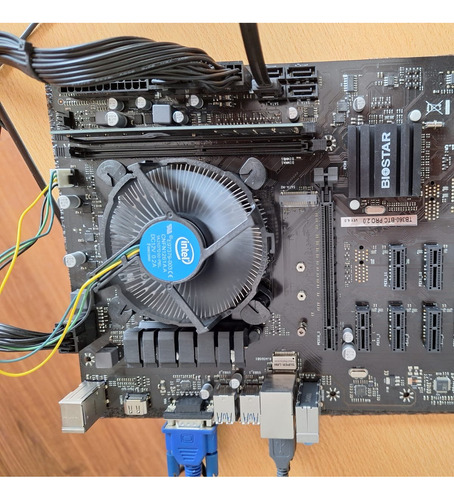 Combo Intel Core I3 9100 + Motherboard Biostar Tb 360 Pro