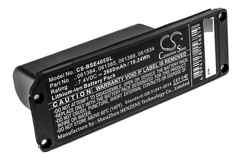 Bateria  P/ Parlante Bose Soundlink Mini One 413295 Bse405sl