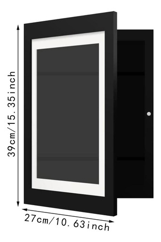 8k Kids Art Display Frame Colgante De Pared Marco Negro