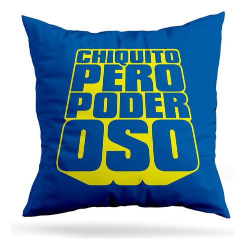 Cojin Deco Chiquito Pero Poderoso (d0940 Boleto.store)