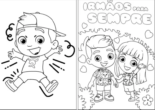 19 desenhos de Luccas Neto para colorir