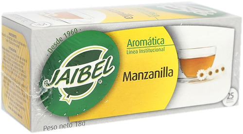 Aromatica Jaibel Institucional Manzanilla - Kg a $7