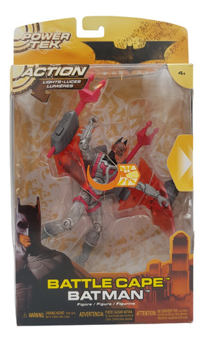 Batman Begins Mattel Capa De Batalla Con Luces 5  Del 2005