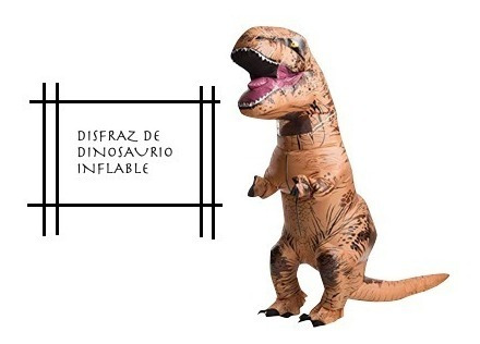 Hallowen Disfraz Dinosaurio Adulto T-rex Xtremec