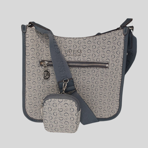 Bolsa Guess Ag929270-bla Para Dama Haze Monograma Níquel Haze