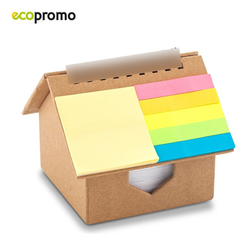 Memo Stickies House Con Taco De Hojas Notas Adhesivas