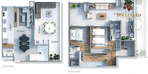 Imagem 8 de 10 de Cobertura No West Side, Com 2 Dormitórios À Venda Por R$ 955.000 - Centro - Curitiba/pr - Co0046