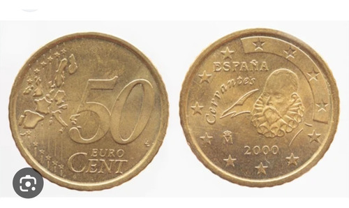 Moneda De Euros 50 Cent