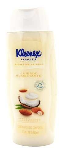 Jabón Líquido Corporal Kleenex Crema De Coco Y Almendra