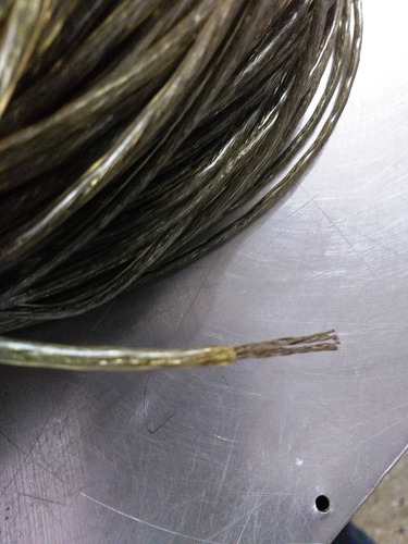 Guaya Forrada Flexible Sencilla De 3mm Rollo 190 Mts Remate