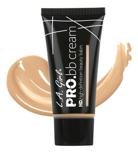 L.a. Girl Pro Bb Cream Hd Beauty Balm, Justo, 1 Onza Líqui.