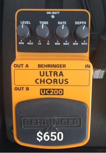 Ultra Chorus (uc200) Behringer