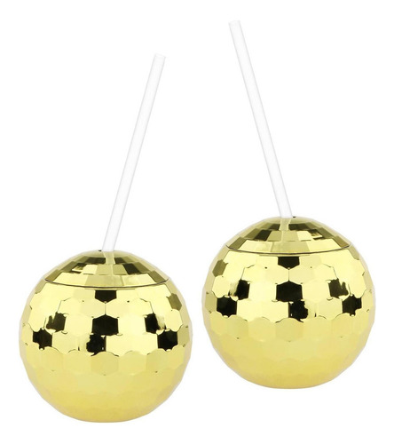 2 Piezas De 20 Oz Disco Ball Cup Suministros For Fiestas