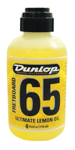 Limpador Dunlop Guitarra F65 Óleo De Limão P/escalas