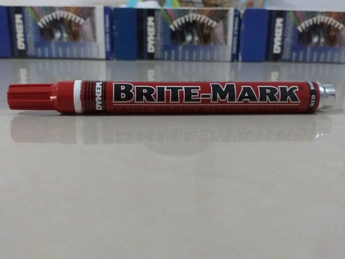 Marcador Brite Mark Rojo