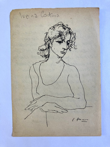 Iverna Codina, Carta Manuscrita A Rainer Astrada. 1972